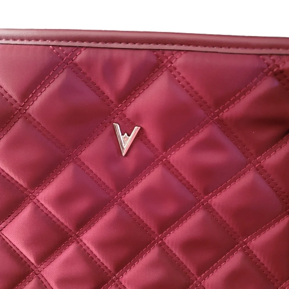Vanessa Williams Quilted Laptop Tote Red With Dustbag